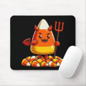 Niedliches Halloween-Maismonster Mousepad (Mit Mouse)