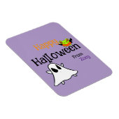 Niedliches Halloween mit Ghostie und Frosch person Magnet (Rechte Seite)