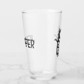 Niedliches Halloween-Monster Glas (Rechts)