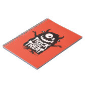 Niedliches Halloween-Monster Notizblock (Linke Seite)