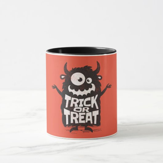 Niedliches Halloween-Monster Tasse (Zentrum)