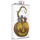 Niedliches Halloween-Mouse-Trio Flachmann (Rechts)