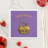 Niedliches Halloween-Mouse-Trio Serviette (Beispiel)