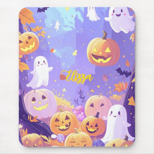 Niedliches Halloween Mousepad (Vorne)