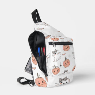 Niedliches Halloween-Muster Crossbody Bag