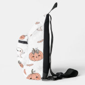 Niedliches Halloween-Muster Crossbody Bag (Rechts)