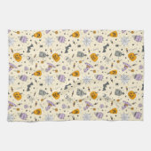 Niedliches Halloween-Muster Geschirrtuch (Horizontal)