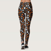 Niedliches Halloween-Muster Leggings (Rückseite)