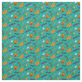 Niedliches Halloween-Muster Stoff (Muster)