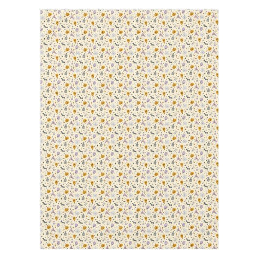 Niedliches Halloween-Muster Tischdecke (Vorderseite)