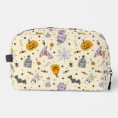 Niedliches Halloween-Muster Waschbeutel (Vorderseite)