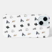 Niedliches Halloween-Musterbeispiel Case-Mate iPhone Hülle (Rückseite (Horizontal))