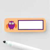 Niedliches Halloween Namensschild (Beispiel)