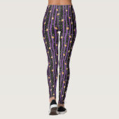 Niedliches Halloween Night Owl Leggings (Rückseite)