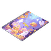 Niedliches Halloween Notizblock (Linke Seite)