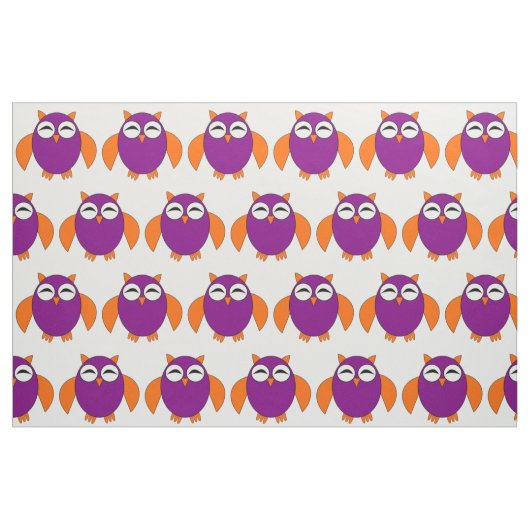 Niedliches Halloween-Owl-Flechtwerk Stoff (Fat Quarter (45,7 x 55,9 cm))
