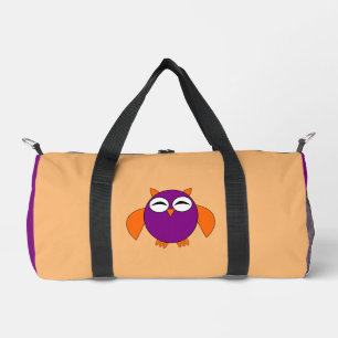 Niedliches Halloween-Owl Gemustert Duffle Bag