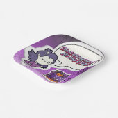 Niedliches Halloween! 👻 Pappteller (Gewinkelt)