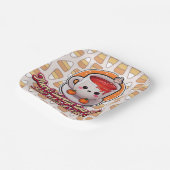 Niedliches Halloween! 👻 Pappteller (Gewinkelt)