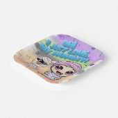 Niedliches Halloween! 👻 Pappteller (Gewinkelt)