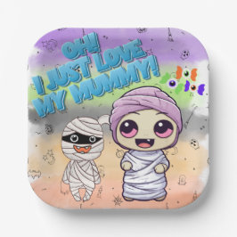 Niedliches Halloween! 👻 Pappteller