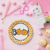 Niedliches Halloween-Party Boo Pumpkin und Ghost-T Pappteller (Party)