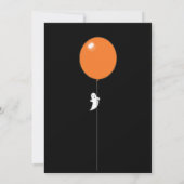 Niedliches Halloween-Party Einladung (Rückseite)