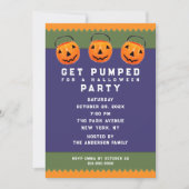 Niedliches Halloween-Party Einladung (Vorderseite)