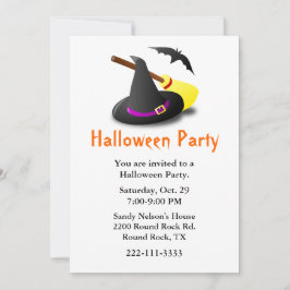 Niedliches Halloween-Party Einladung