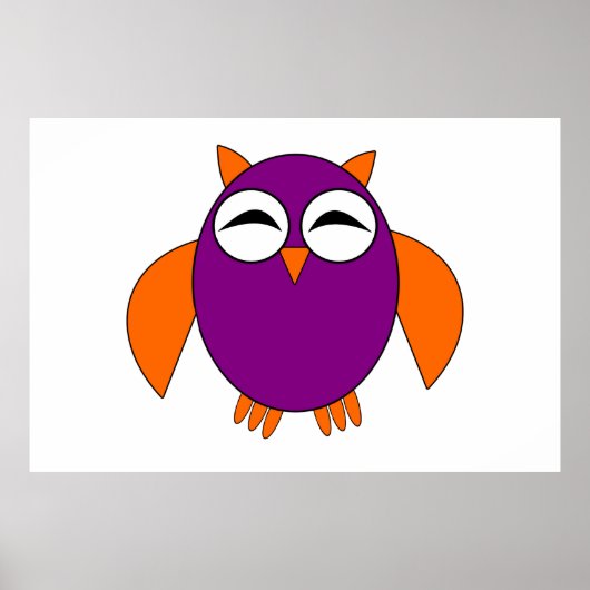 Niedliches Halloween-Poster Poster (Vorne)