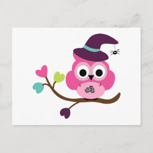 Niedliches Halloween Postkarte