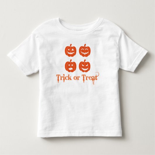 Niedliches Halloween Pumpkins-Shirt Kleinkind T-shirt (Vorderseite)