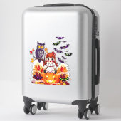 Niedliches Halloween-Puppenkuscheln Aufkleber (Koffer)