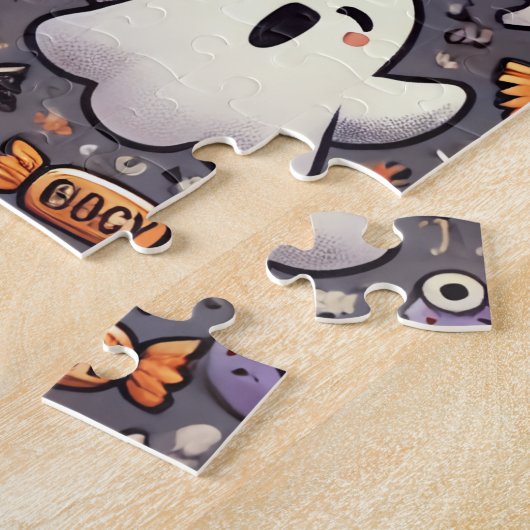Niedliches Halloween-Puzzle Puzzle (Seite)