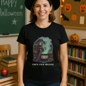 Niedliches Halloween-Schachbrett für Lehrer T-Shirt