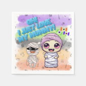 Niedliches Halloween! 👻 Serviette (Vorderseite)