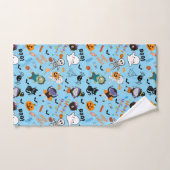 Niedliches Halloween-Set Badhandtuch Set (Handtuch)