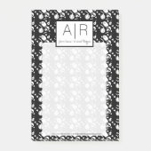 Niedliches Halloween Skeleton Ghost Pumpkin Print Post-it Klebezettel (Vorderseite)