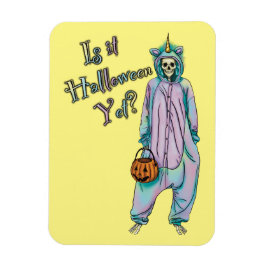 Niedliches Halloween Skeleton Magnet