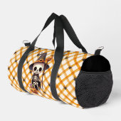 Niedliches Halloween-Skelett Duffle Bag (Rechte Ecke)