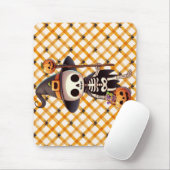 Niedliches Halloween-Skelett Mousepad (Mit Mouse)