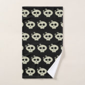 Niedliches Halloween Skull Patternhandtuch Handtuch (Handtuch)