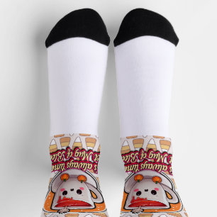 Niedliches Halloween! 👻 Socken