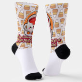 Niedliches Halloween! 👻 Socken (Gewinkelt)