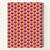 Niedliches Halloween-SpiralNotebook Notizblock (Rückseite)