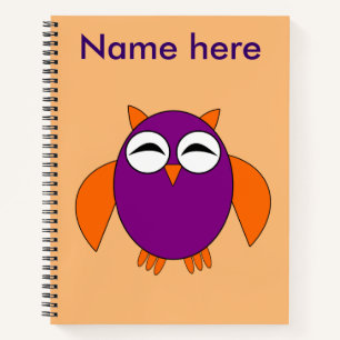 Niedliches Halloween-SpiralNotebook Notizblock