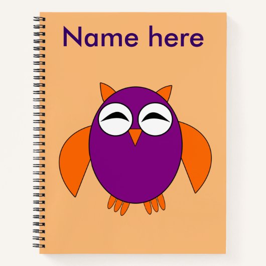 Niedliches Halloween-SpiralNotebook Notizblock (Vorderseite)
