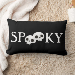 Niedliches Halloween Spooky Skeleton Lendenkissen