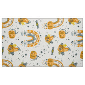 Niedliches Halloween-Symbol-Muster Stoff (Fat Quarter (45,7 x 55,9 cm))