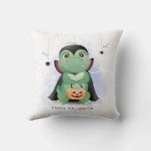 Niedliches Halloween T Rex Dinosaur Spider Flying  Kissen (Rückseite)